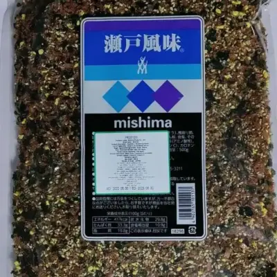 Mishima Rice Seasoning Seto Fumi Furikake, Japan – 45G
